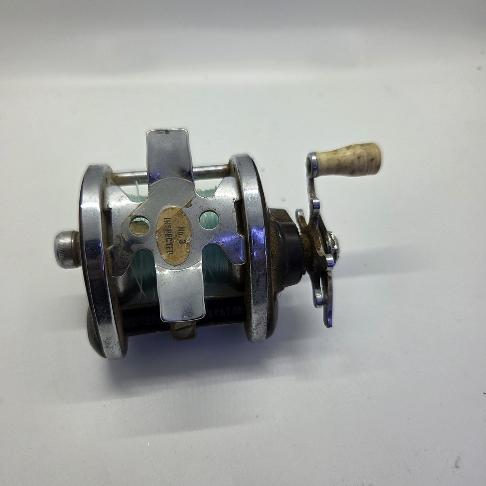 Vintage Penn No. 85‎ Sea Boy Saltwater Baitcasting Reel - Brown Bakelite - USA